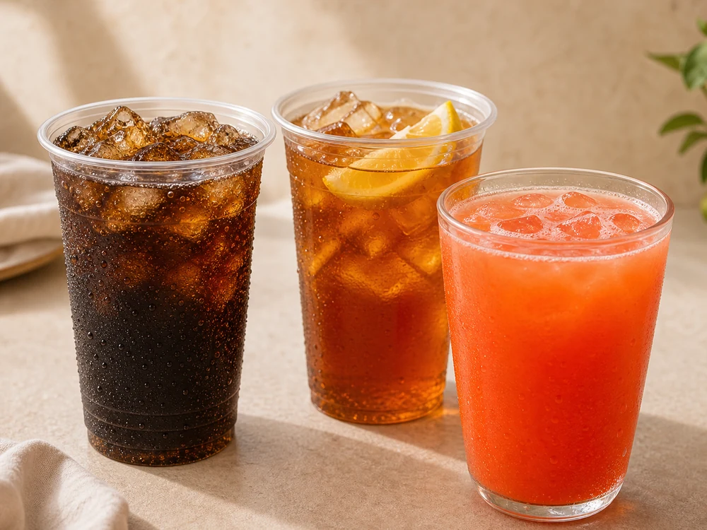 Fountain Drink plated food photo